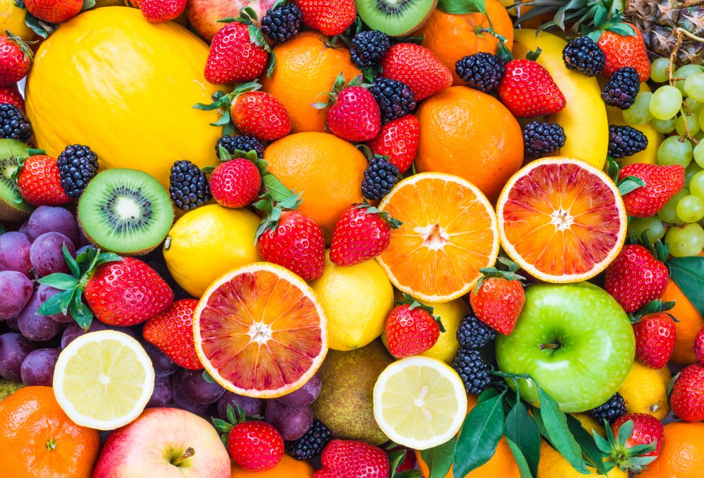 Obst, Beeren und Zitrusfrüchte